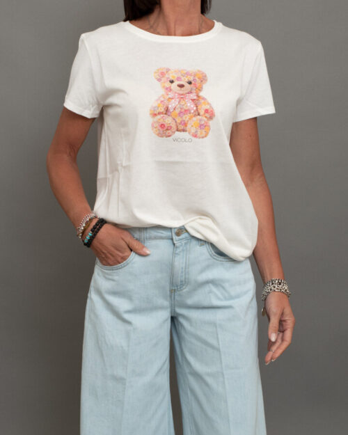 T-SHIRT BEAR FLOWER