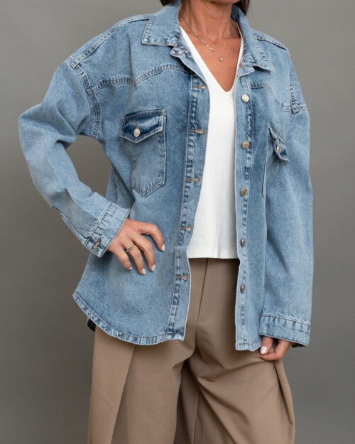 GIACCA CAMICIA DENIM