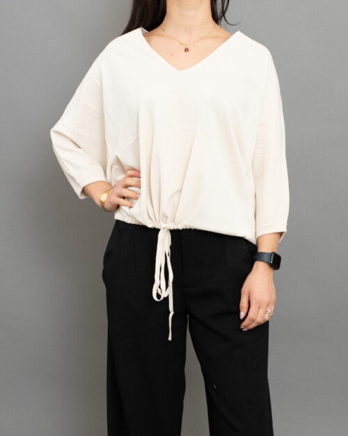 MAGLIA KIMONO CON NODO