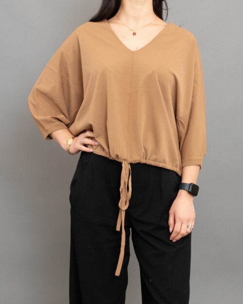 MAGLIA KIMONO CON NODO