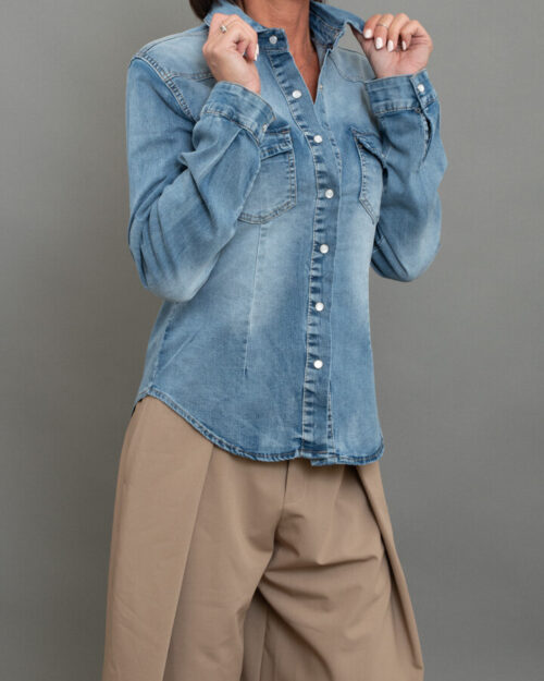 CAMICIA DENIM BASIC