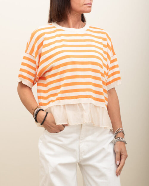 T-SHIRT BLUSA RIGATA