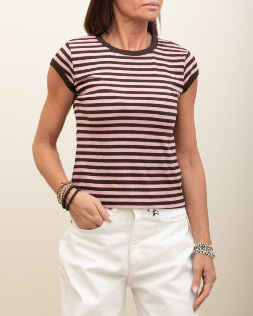 T-SHIRT COSTINA RIGATA